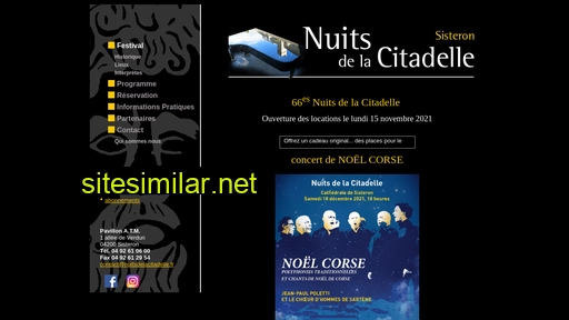 nuitsdelacitadelle.fr alternative sites