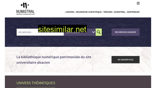 numistral.fr alternative sites