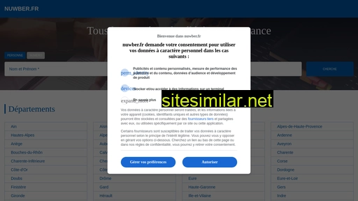 nuwber.fr alternative sites