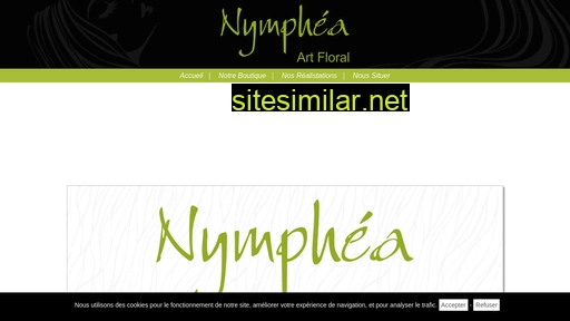 nymphea-fleuriste.fr alternative sites