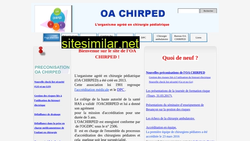 oachirped.fr alternative sites