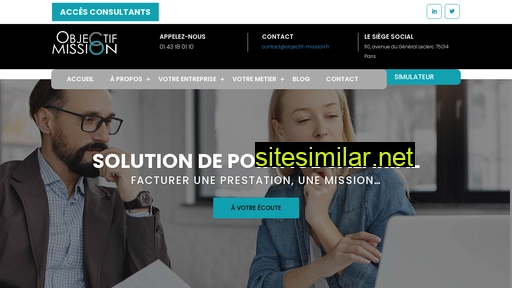 objectif-mission.fr alternative sites