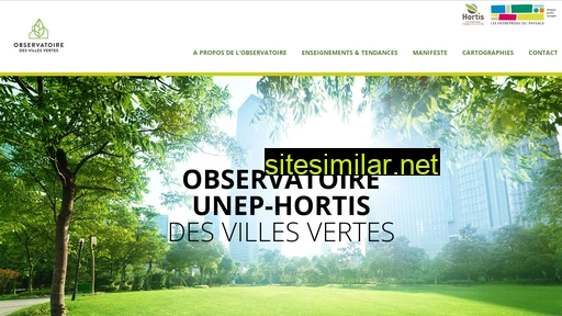 observatoirevillesvertes.fr alternative sites