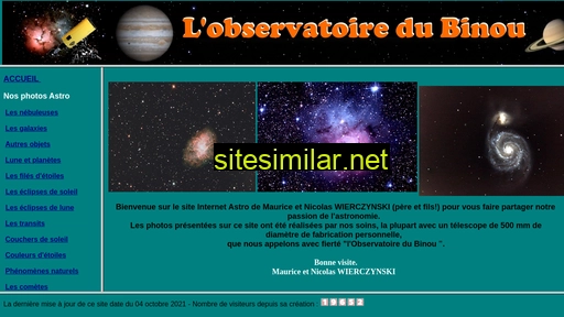 Observatoire-binou similar sites