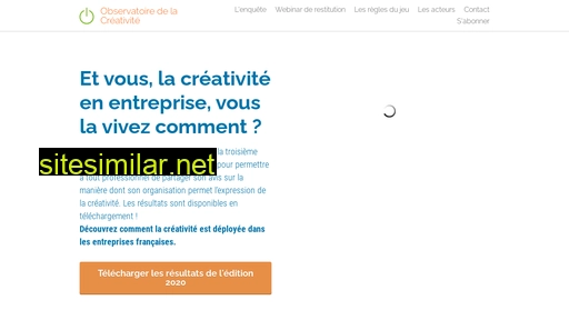 observatoire-creativite.fr alternative sites
