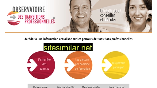 observatoire-transitions-professionnelles.fr alternative sites