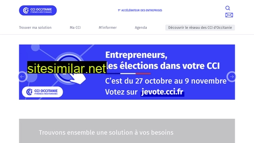 occitanie.cci.fr alternative sites