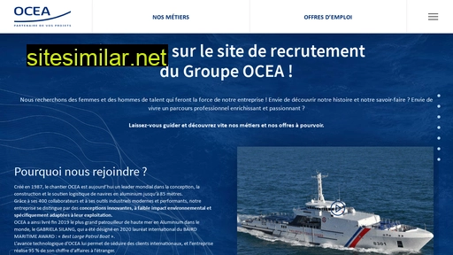 ocea-recrutement.fr alternative sites