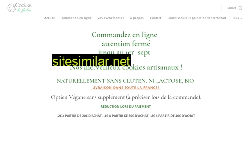 ocookiesdejustine.fr alternative sites