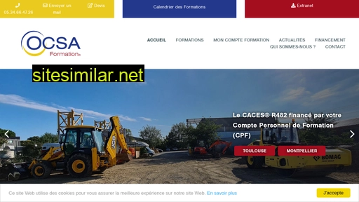 ocsa-formation.fr alternative sites