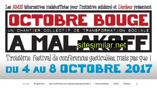 octobre-bouge.fr alternative sites