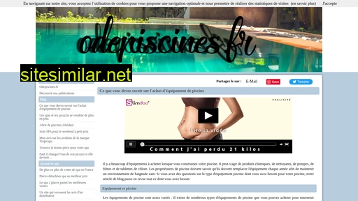 odepiscines.fr alternative sites