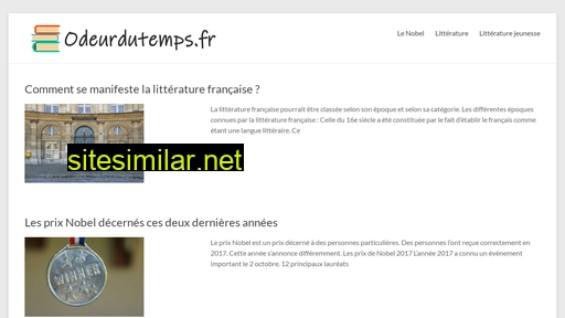 odeurdutemps.fr alternative sites