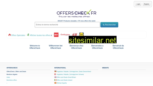offerscheck.fr alternative sites