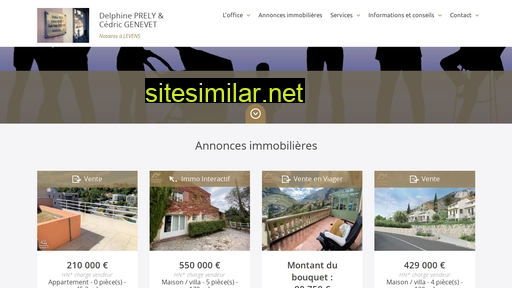 office-prely-genevet.notaires.fr alternative sites