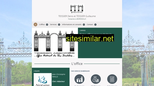 office-teissier.notaires.fr alternative sites