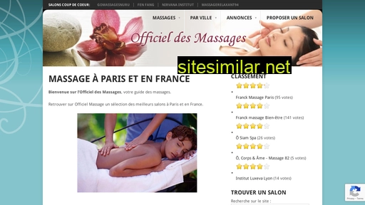officiel-massage.fr alternative sites
