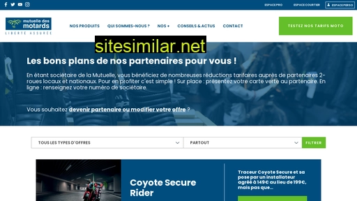 offre-partenaire.mutuelledesmotards.fr alternative sites
