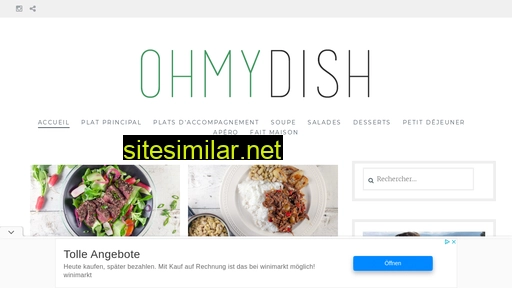 ohmydish.fr alternative sites