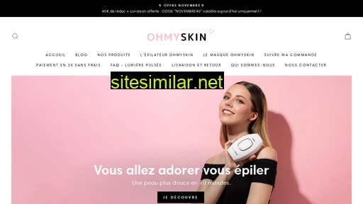 ohmyskin-france.fr alternative sites