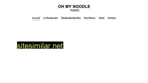 oh-my-noodle.fr alternative sites