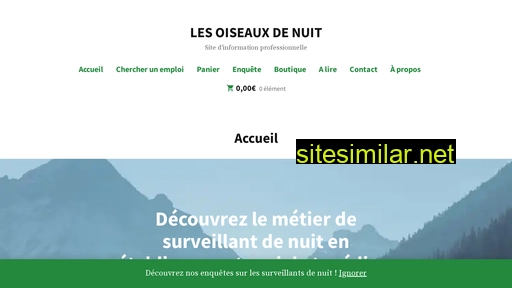 oiseauxdenuit.fr alternative sites