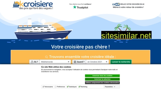okcroisiere.fr alternative sites