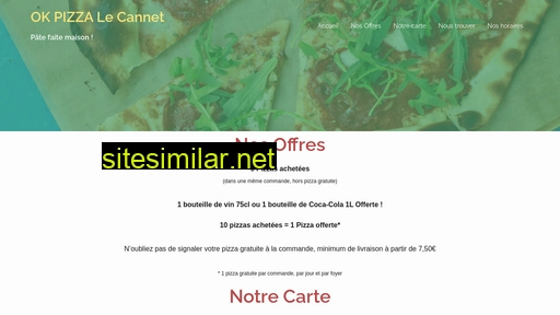 ok-pizza-le-cannet.fr alternative sites