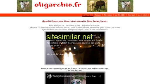oligarchie.fr alternative sites