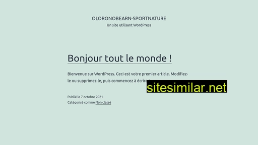 oloronobearn-sportnature.fr alternative sites