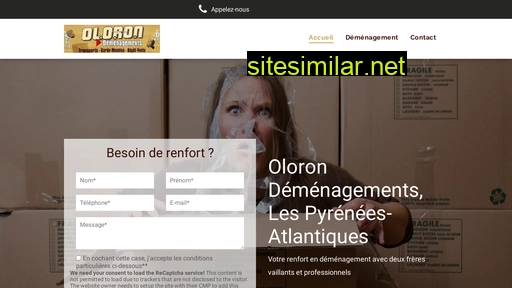 Oloron-demenagements similar sites