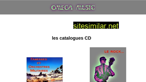 Omegamusic similar sites