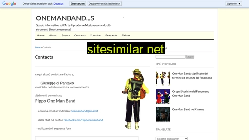 onemanband.fr alternative sites