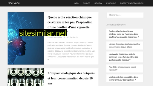 onevape.fr alternative sites