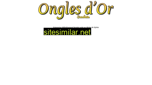 onglesdor.fr alternative sites