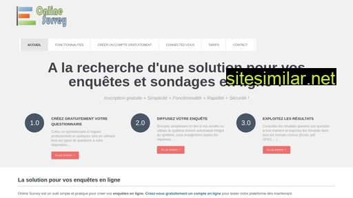 onlinesurvey.fr alternative sites