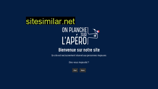 onplanchesurlapero.fr alternative sites