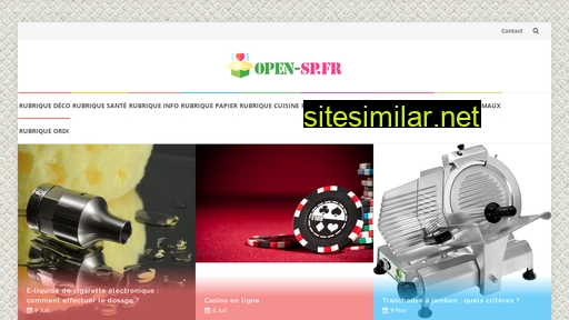 open-sp.fr alternative sites
