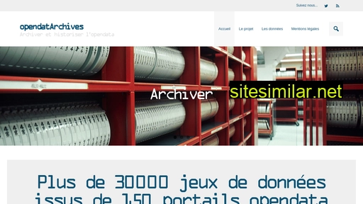 opendatarchives.fr alternative sites