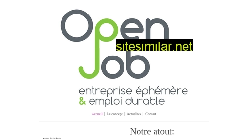 openjob.fr alternative sites