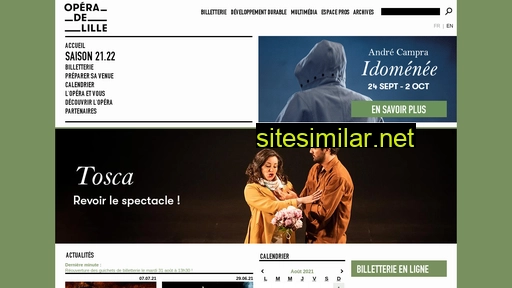 opera-lille.fr alternative sites