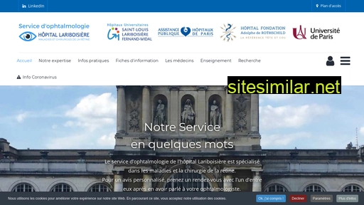ophtalmologie-lariboisiere.fr alternative sites