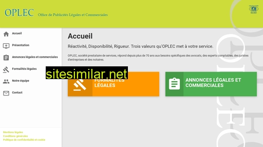 oplec.fr alternative sites