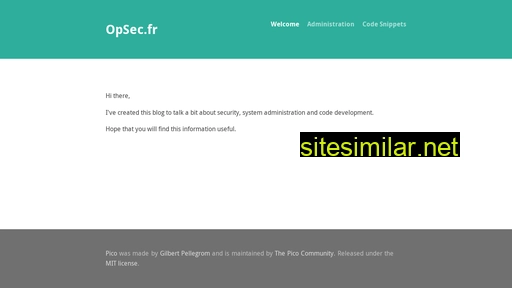 opsec.fr alternative sites
