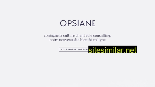 opsiane.fr alternative sites