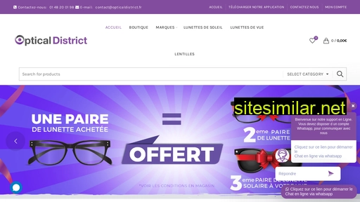 opticaldistrict.fr alternative sites