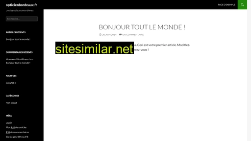 opticienbordeaux.fr alternative sites