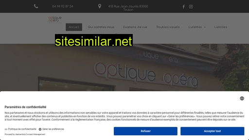 optiqueopera-toulon.fr alternative sites