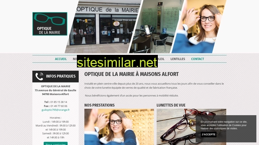 optiquedelamairie-maisons-alfort.fr alternative sites