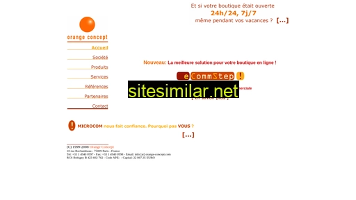 Orange-concept similar sites